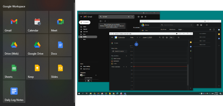 How to get a desktop-like experience with Chrome and Google Workspace (formerly&nbsp;GSuite)