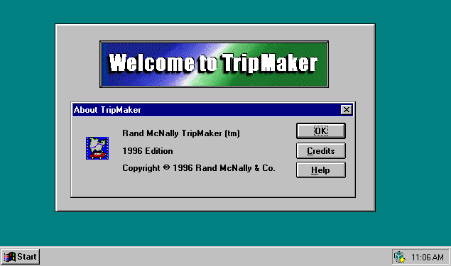 Vintage GIS: Rand McNally TripMaker&nbsp;1996