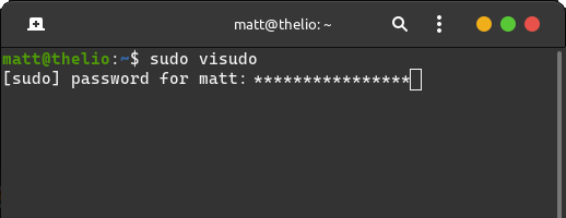 Enable pwfeedback and show asterisks for password input when using&nbsp;sudo