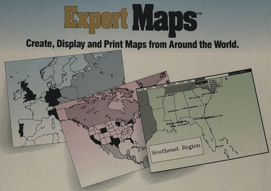 Vintage GIS: Expert Maps by Expert&nbsp;Software